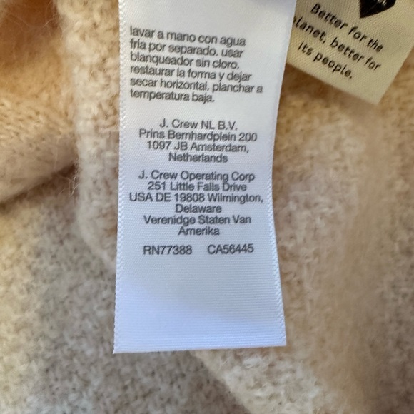 Madewell Havener Cable Pullover Sweater Heather Powder NWOT Crew Neck Size XS - Picture 13 of 13